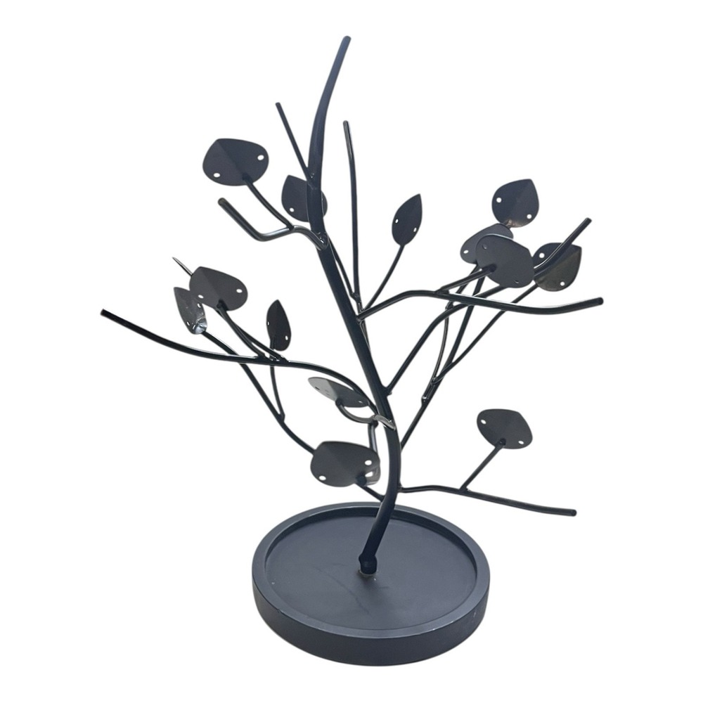 Metal Tree Jewelry Jewelry Holder Hanger Dish Tray Earing Ring